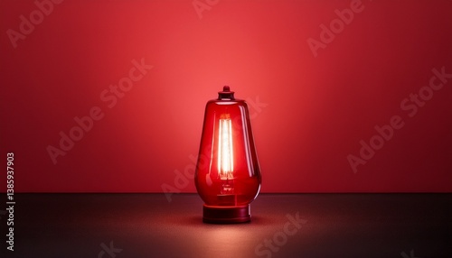 bottle of red wine on dark background