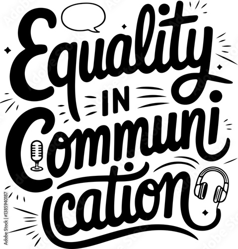 Empowering Voices Equality in Communication, A Call for Inclusive Dialogue.