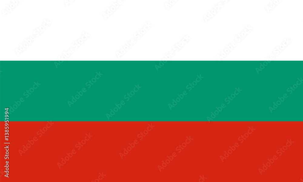 Vector flag of Bulgaria, a Balkan country in Southeastern Eruope. Accurate dimensions and official colors. This file is suitable for digital editing and printing of any size. Vector flag of Bulgaria, a Balkan country in Southeastern Eruope. Accurate dimensions and official colors. This file is suitable for digital editing and printing of any size.