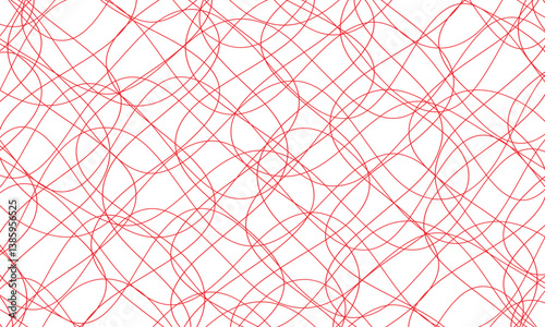 abstract red chaotic line art can be used background, banner, poster.