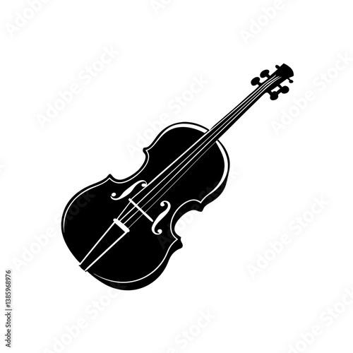 violin vector illustration