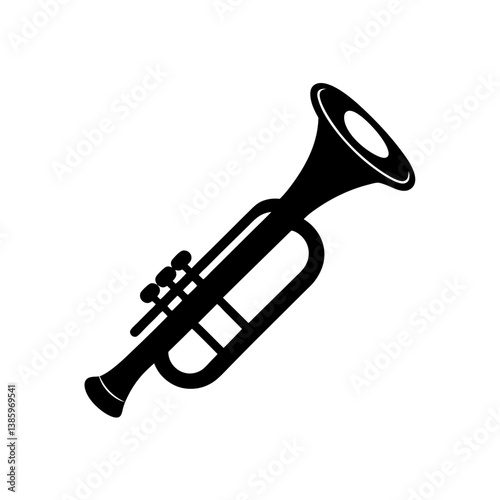 trumpet vector illustration