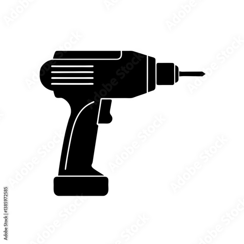 drill isolated on white background