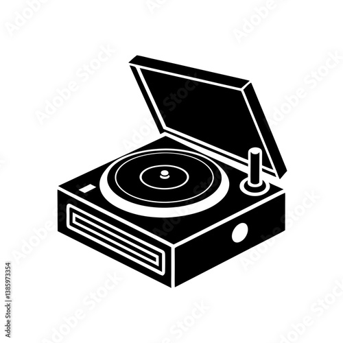 vinyl record player