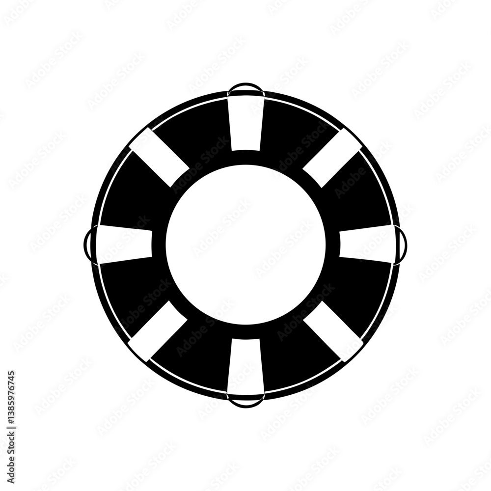 vector illustration of a black and white background