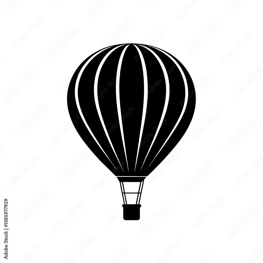 Obraz premium hot air balloon isolated