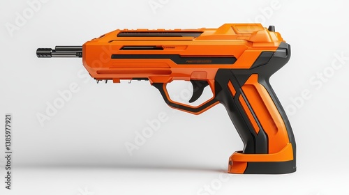 A high-performance electric nail gun with a sleek design, placed on a white background