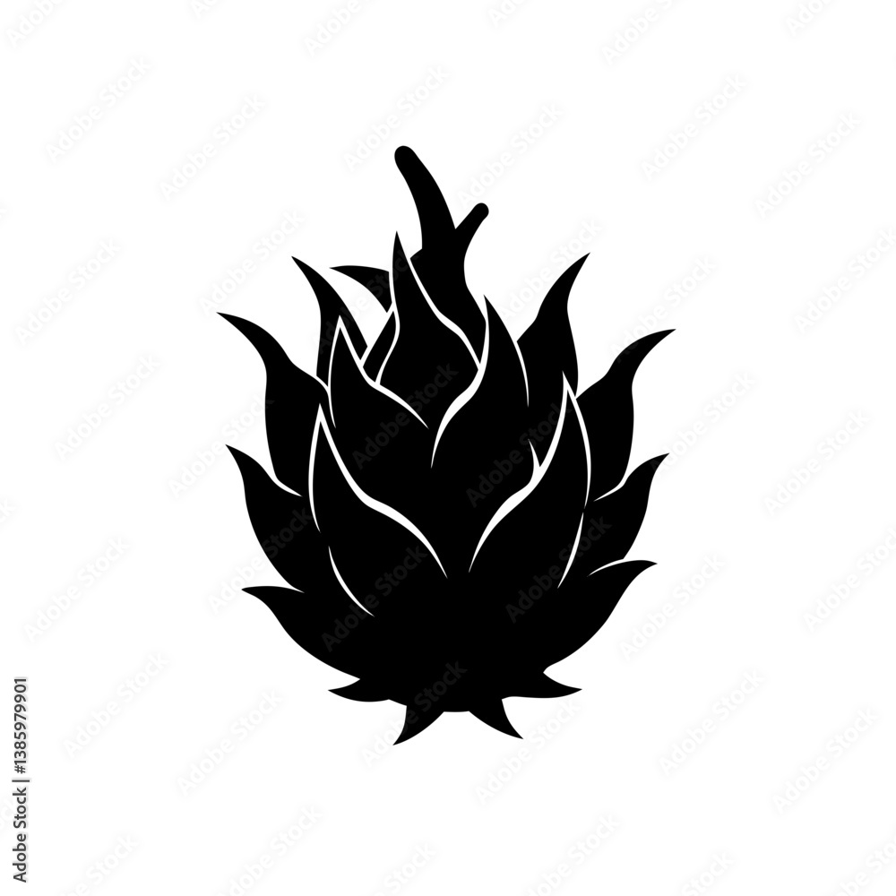 vector set of fire flames vector set of fire flames