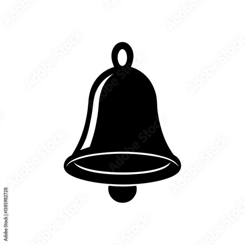 bell isolated on white