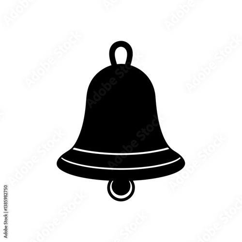 bell isolated on white background