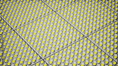 Flickering Floor Led Panels