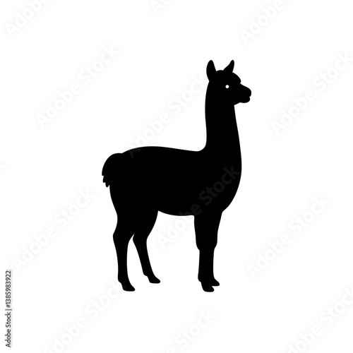 illustration of a alpaca