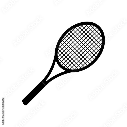 tennis racket and ball