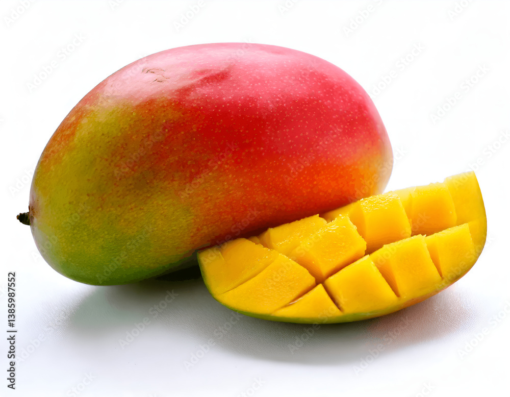 mango isolated on white mango isolated on white