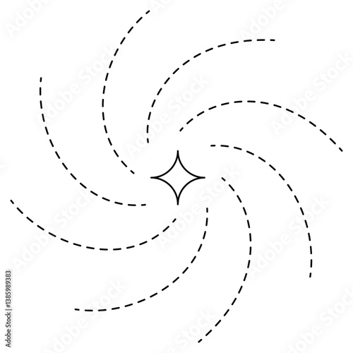 Minimalist Cosmic Vintage
