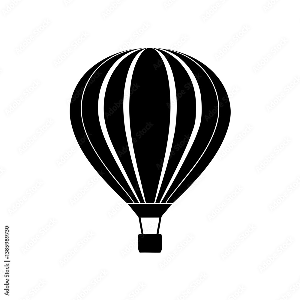 Obraz premium hot air balloon isolated