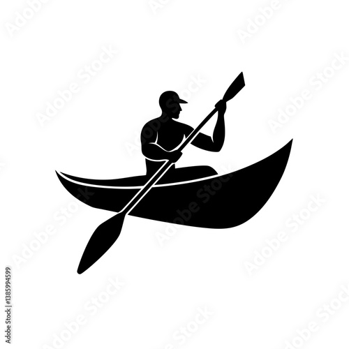 kayaking on the river