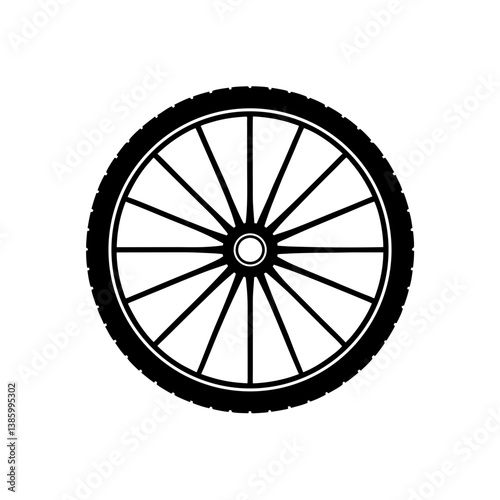 vector wheel of a car
