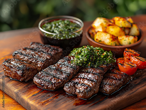  argentinian asado with malbec,