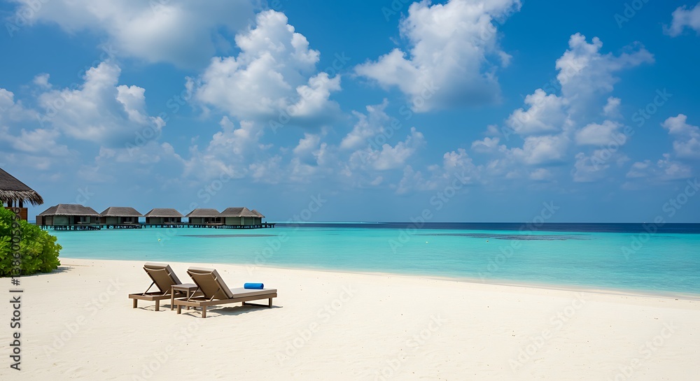 Fototapeta premium Azure Daydream AI Generated