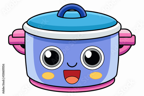 illustration of a pot with boiling water