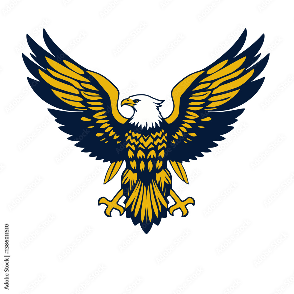 Obraz premium eagle in the form of an eagle