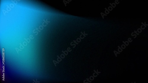 Abstract blue flashlight beam motion background. Dynamic gradient glow effect backdrop.