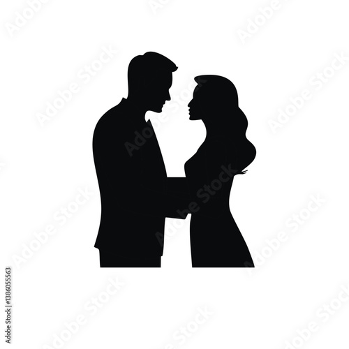 Silhouette People Vector Pack – Yoga, Couples, Children, Fitness, and Daily Activities