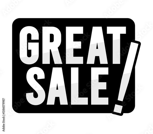 promotional banner. great sale