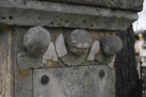 statue, sculpture, monument, architecture, history, city, old, cemetery