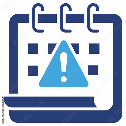 Deadline Two Color Icon