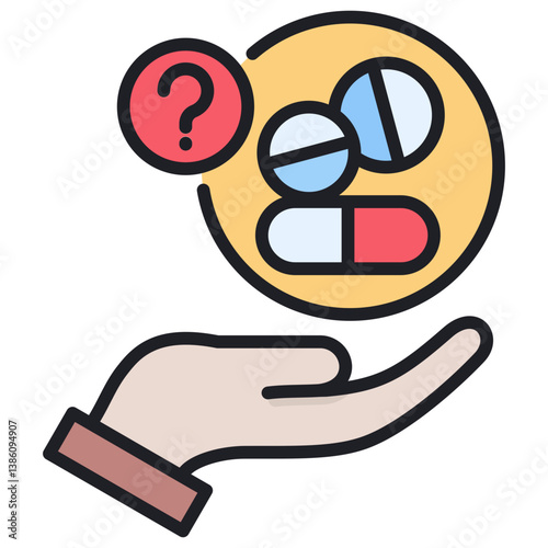 Blind Lineal Color Icon