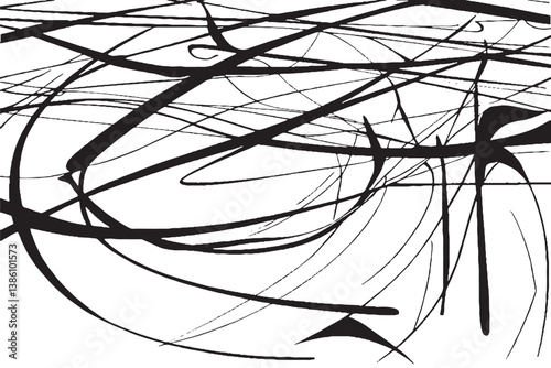 Brush stroke pattern. Watercolor.
