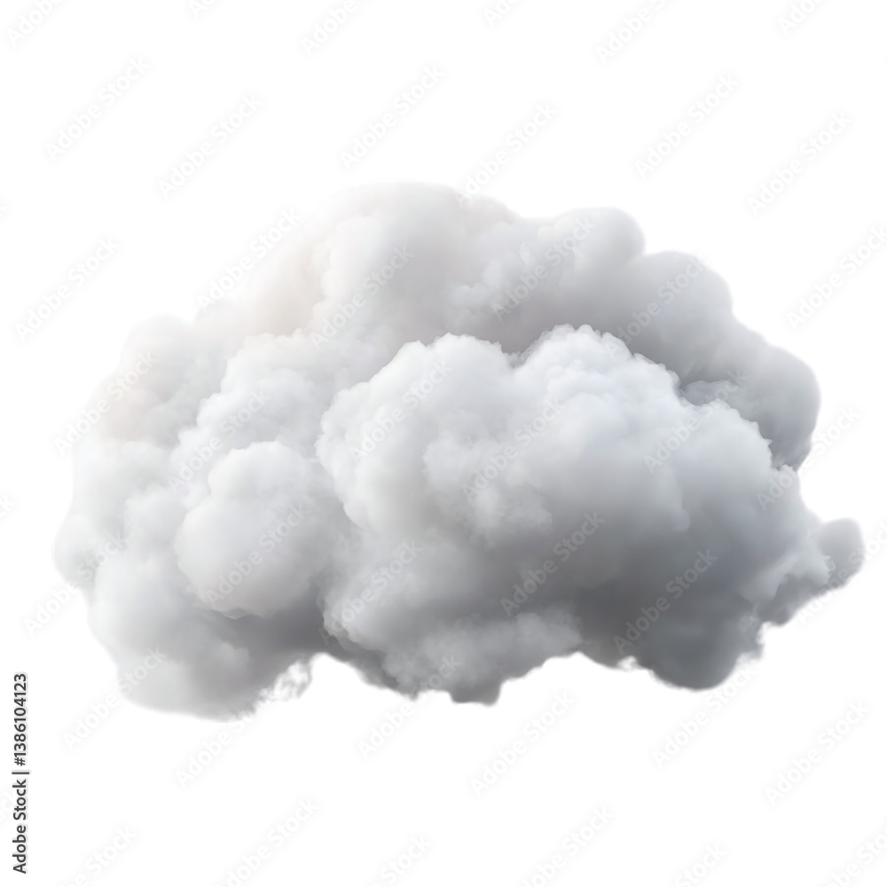 Cloud on transparent background Cloud on transparent background