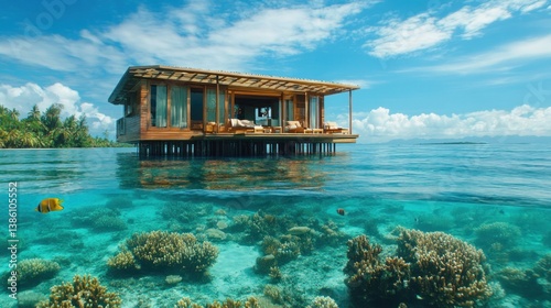 Overwater Bungalow Paradise: Tropical Getaway in the Maldives