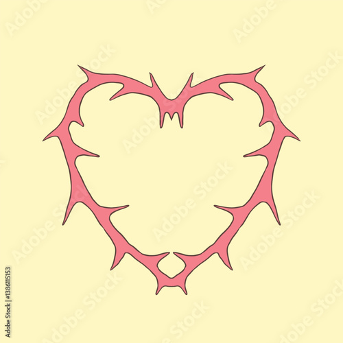 Heart spike border.eps