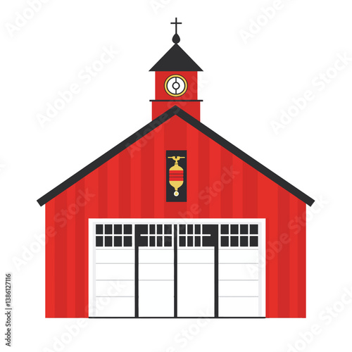 Fire station 