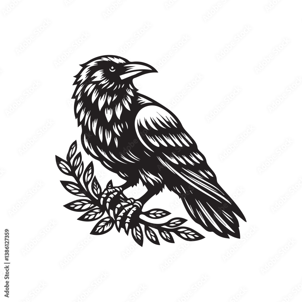 Obraz premium bird on a branch