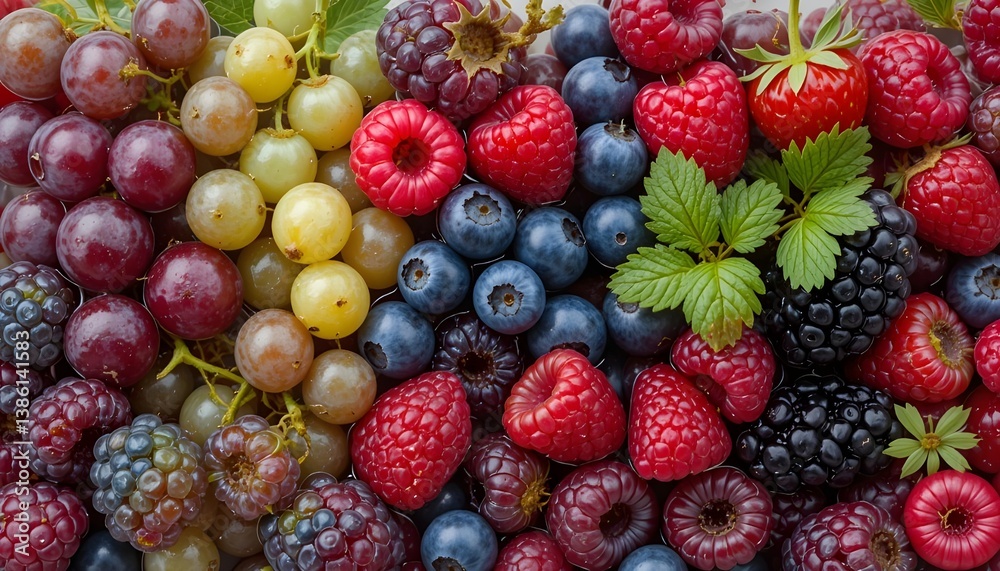 berries in the market berries in the market