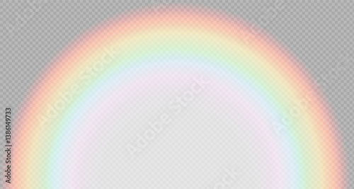 Rainbow icon, rainbow. Rain drops on a clear background. Storm with rain and white cloud on a clear background. Heavy rain, hail and rainy weather. PNG.