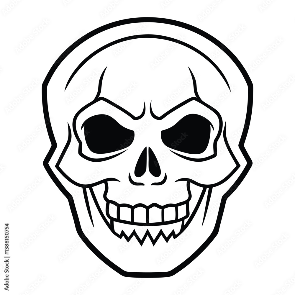 human skull vector human skull vector