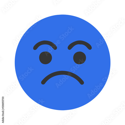  Frowning Face Icon for Expressions