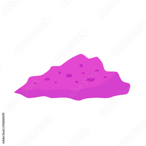 Coral reef stones icon. Vector illustration.