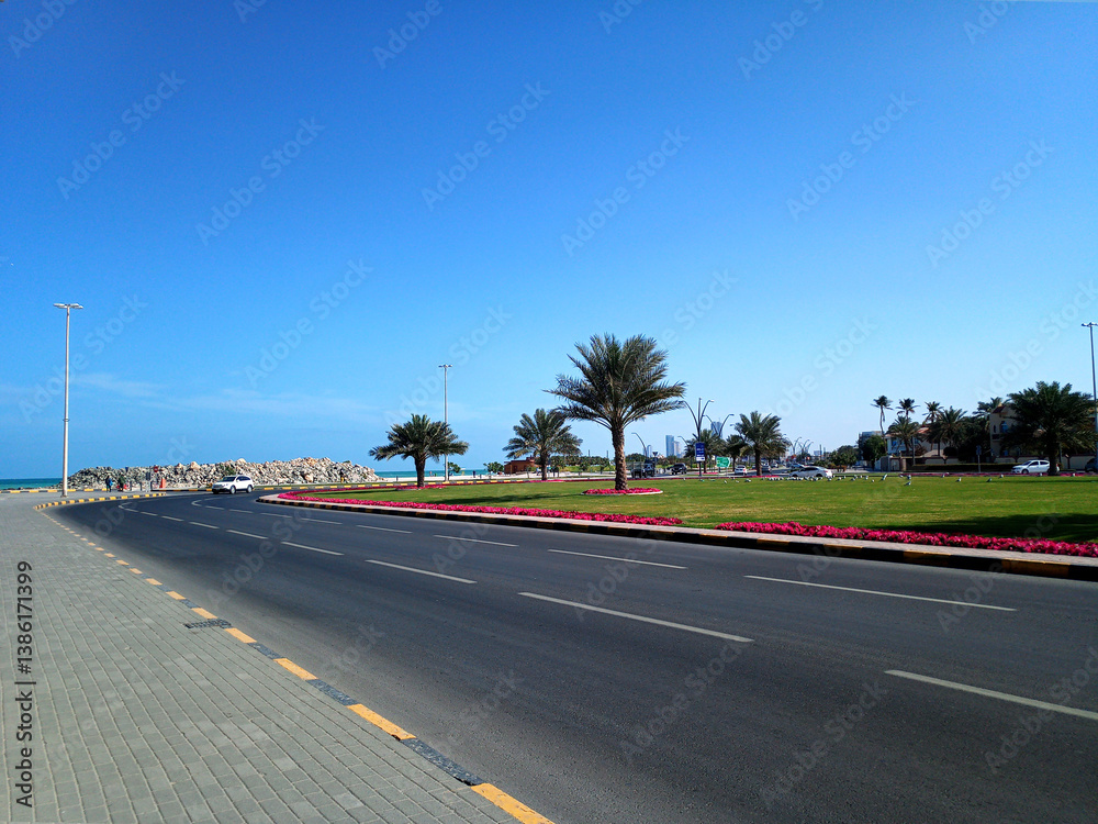 Fototapeta premium United Arab Emirates. Sharjah view.