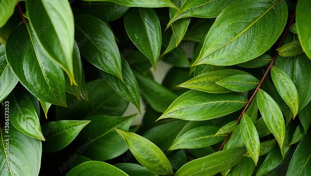 custom made wallpaper toronto digitalAbstract Botanical Composition with Empty Space for Design