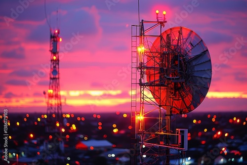 The success of the parabolic antenna  a significant innovation in communication technology