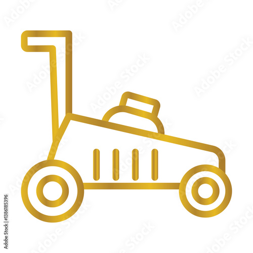 Grass Cutter vector, pixel perfect, illustrator file 
