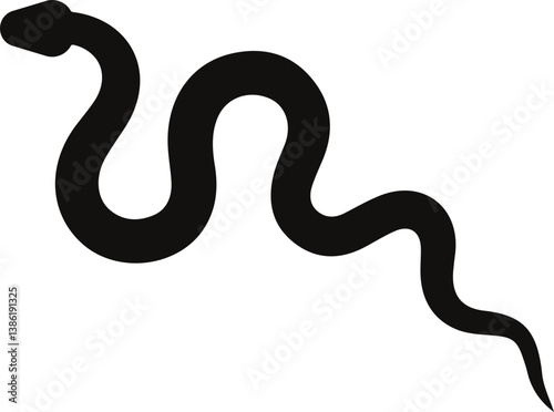 snake silhouette 