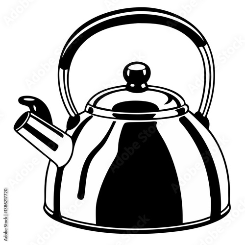 kettle vector illustration
