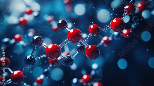 3D Molecular Structure Representation 